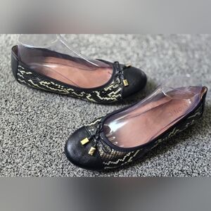 Vionic Ballet Flats Women's Spark Minna Boa Orthotic Shoes Womens Size 8.5